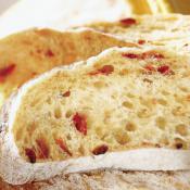 Ciabatta mit Peperoni-Mix Grün und Rot