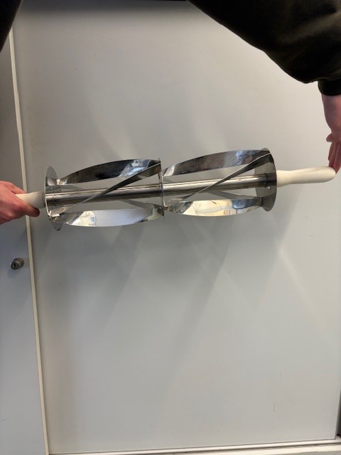 Dreieck-Ausstechwalze