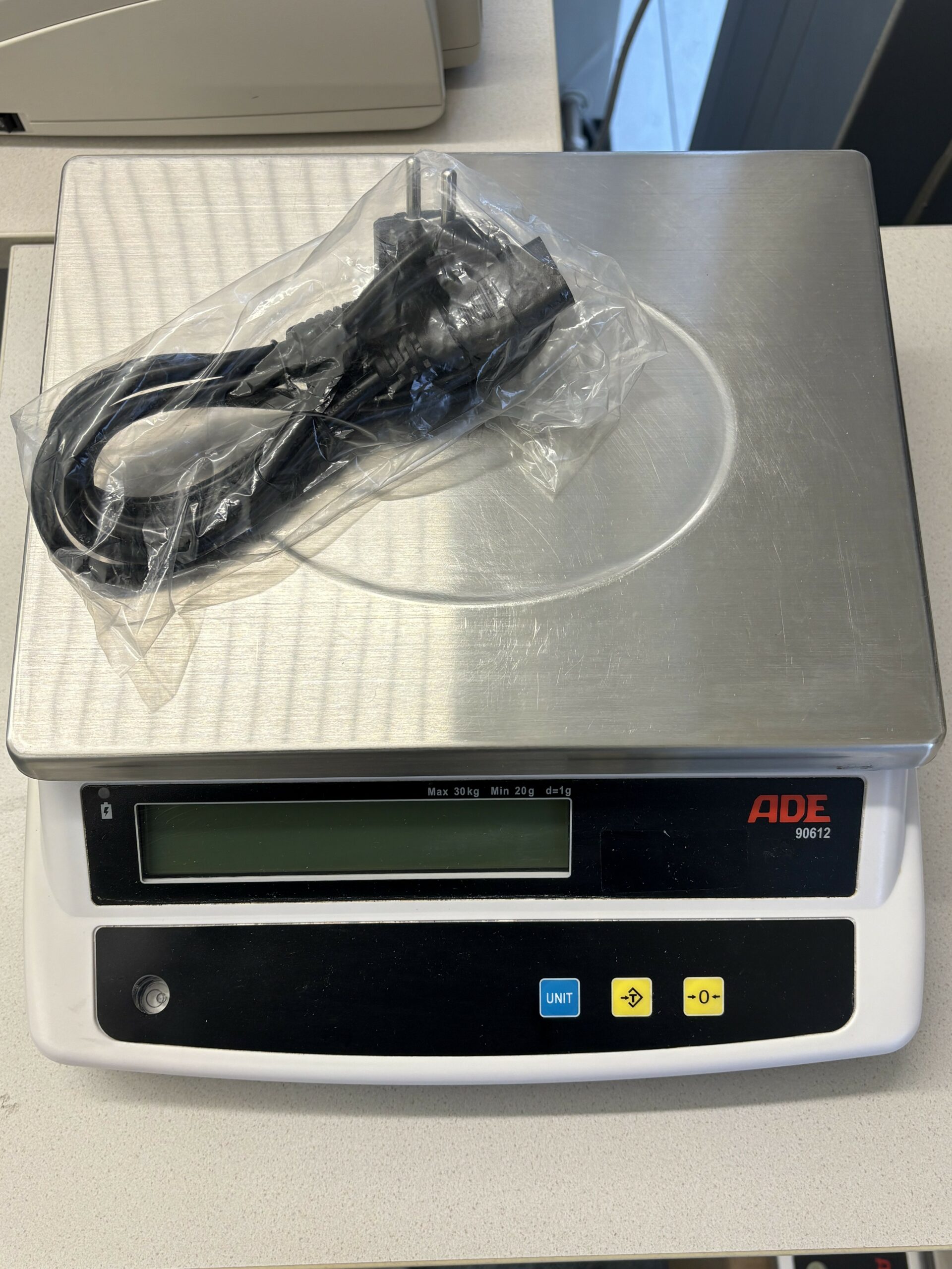 ZUTATENWAAGE 30 KG 1g