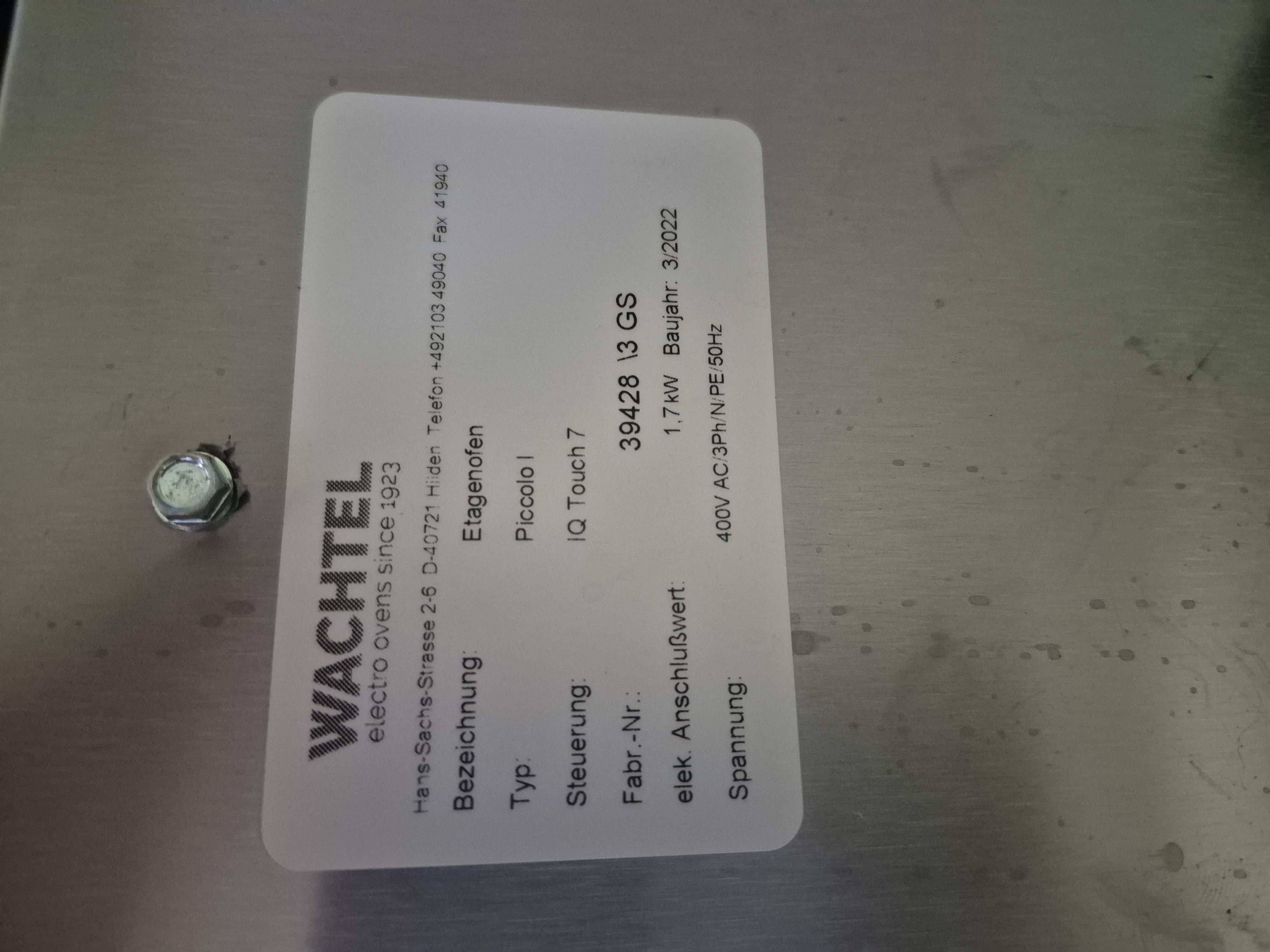 Wachtel Piccolo IQ Touch