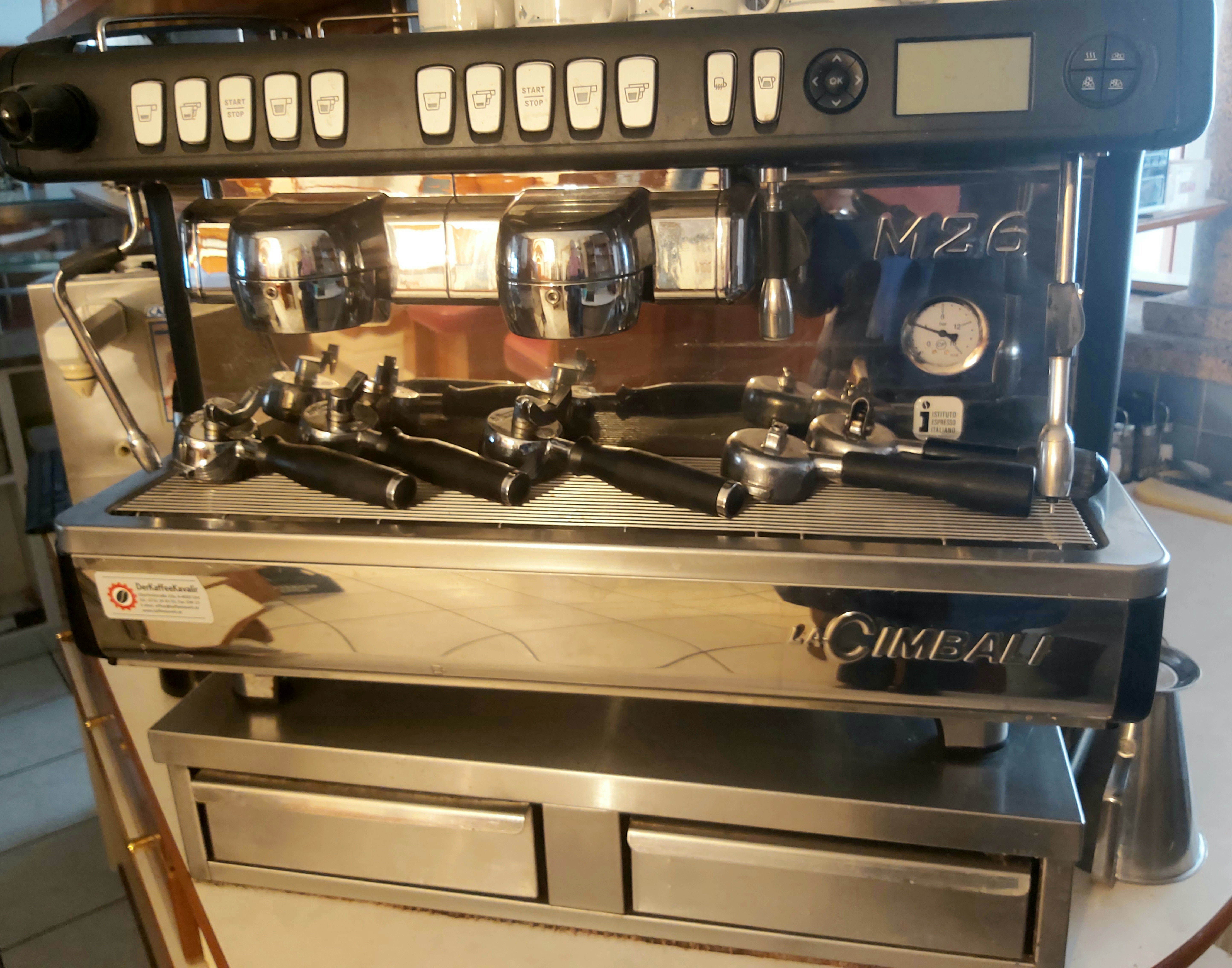 Cimbali Siebträger-Espresso-Kaffeemaschine