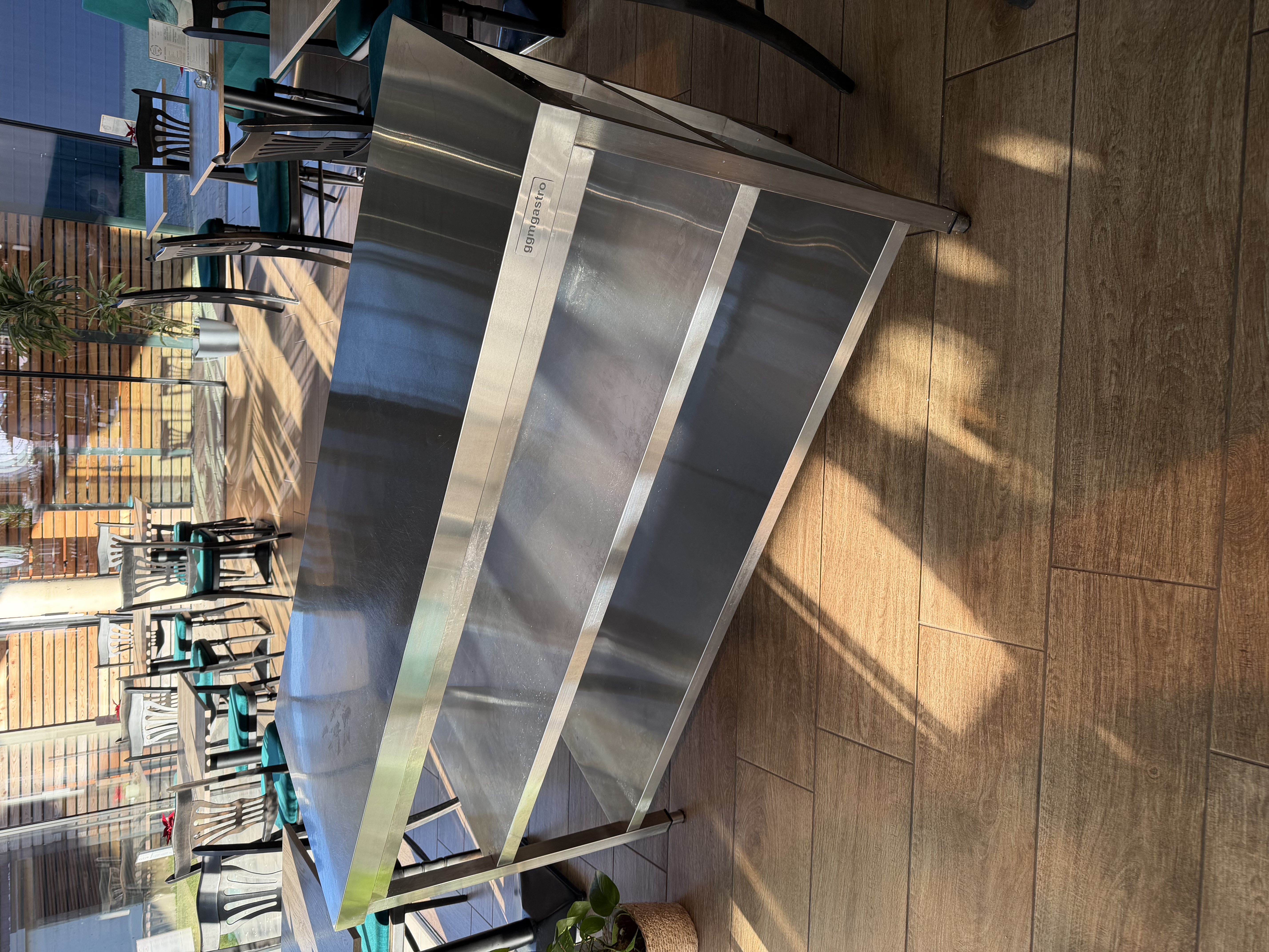 Edelstahl Arbeitstisch 160x60x88