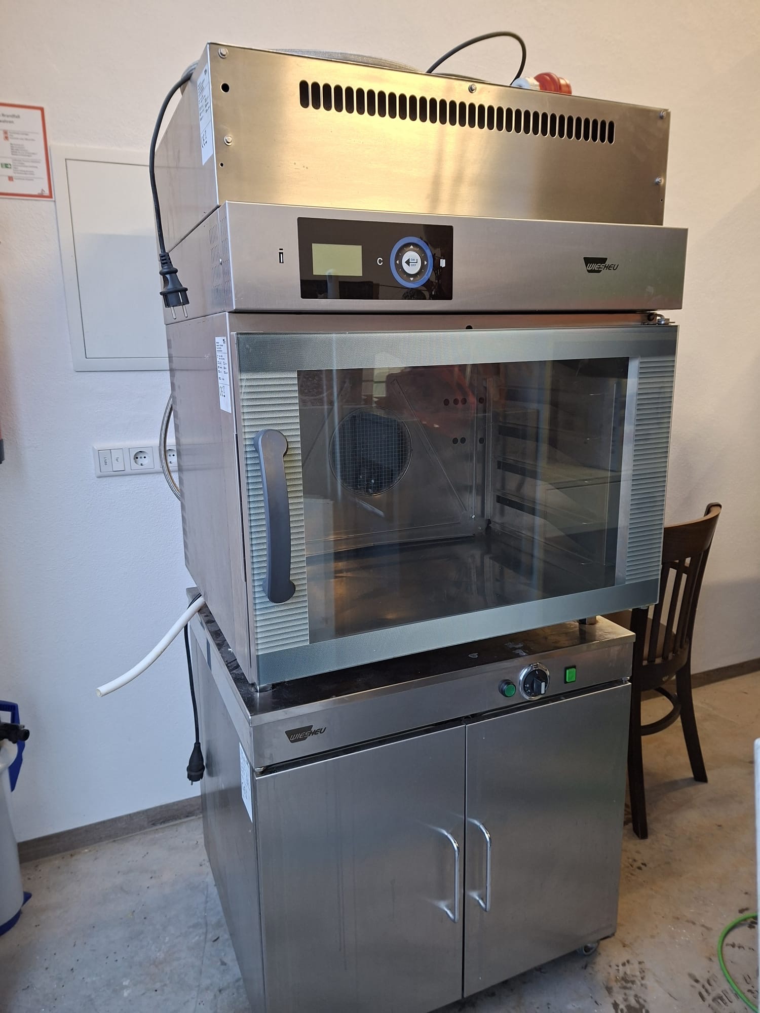 Wiesheu Ladenbackofen inkl. Gärraum