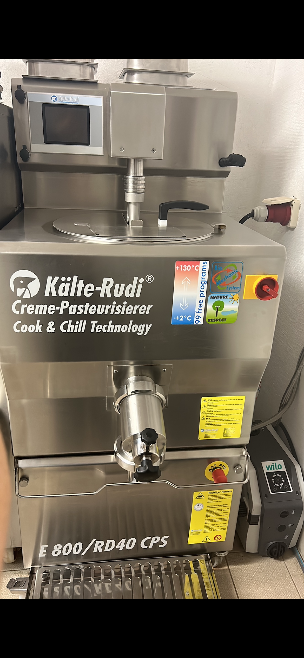 Kälte-Rudi C800/RD40 CPS touch + PURE Mix 15