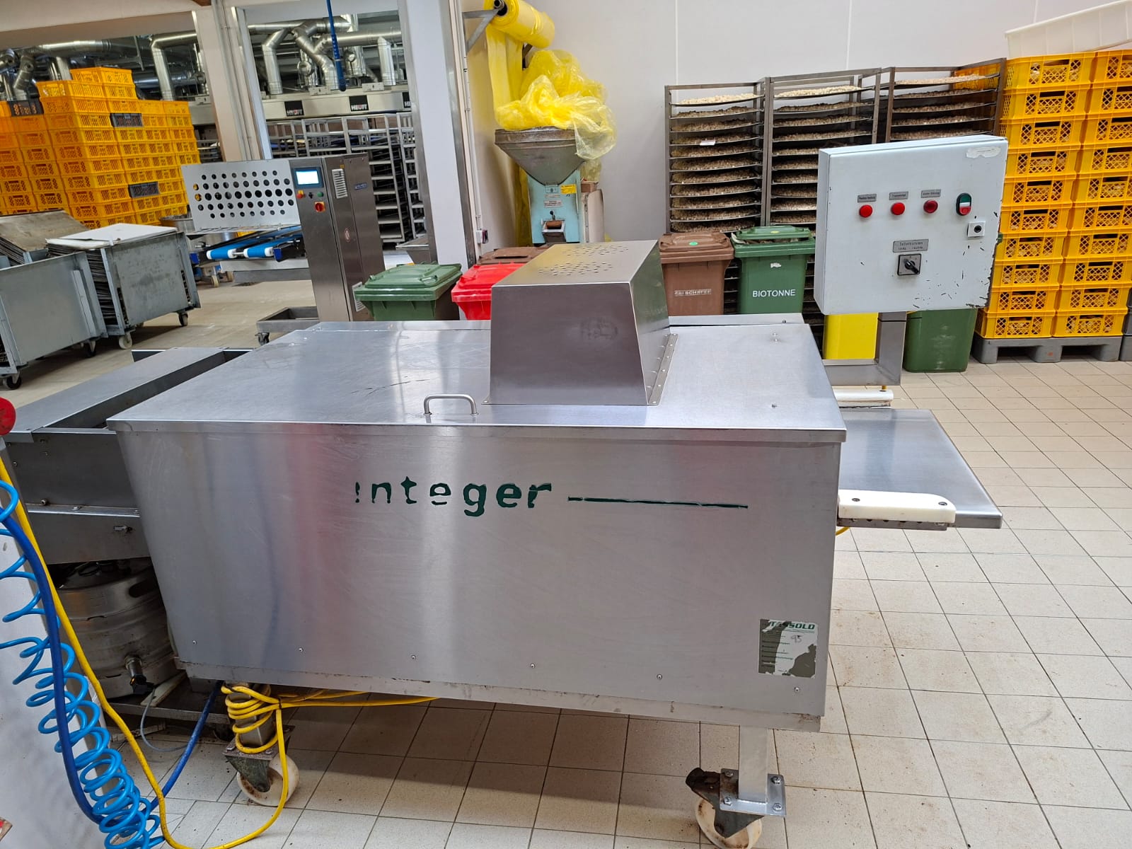 Blechputzmaschine Tassold Integer