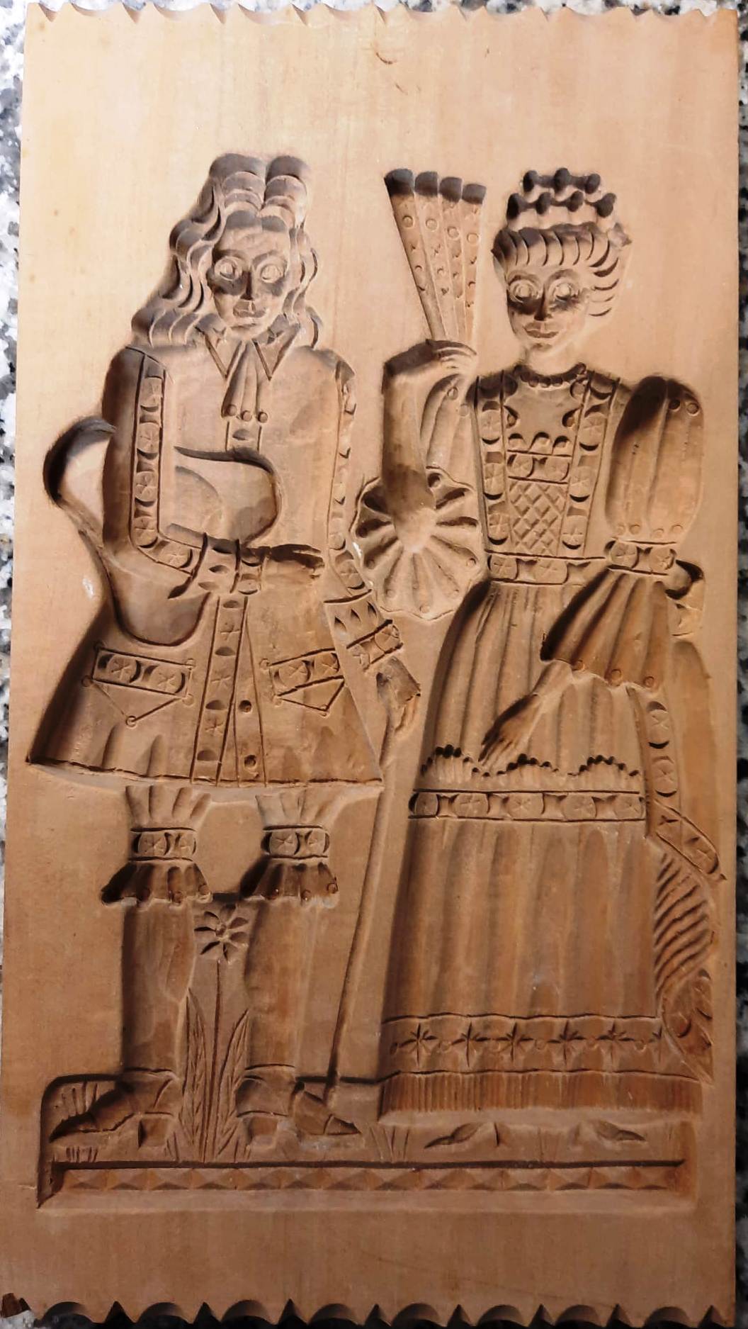 Histortische Holzmodell