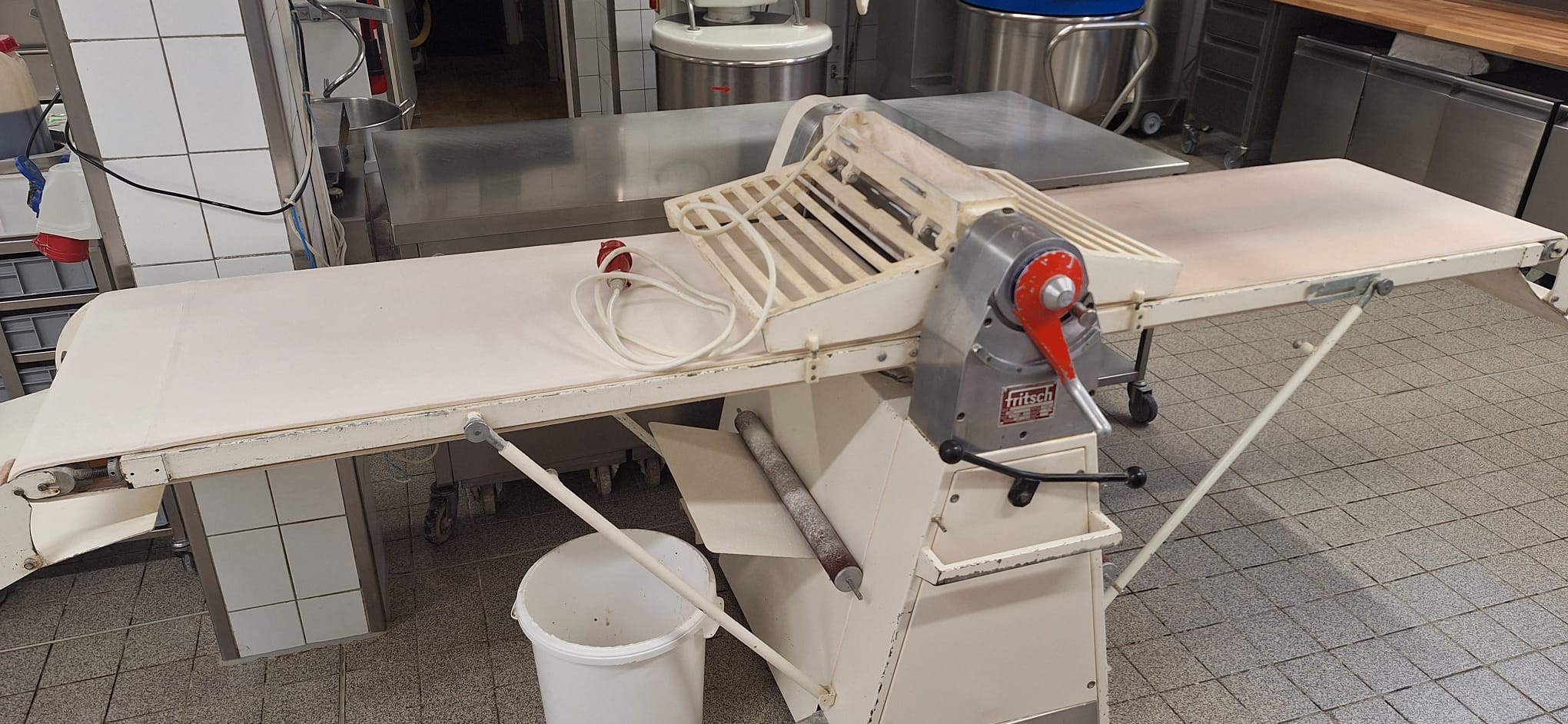 Teigausrollmaschine „“Rollfix“
