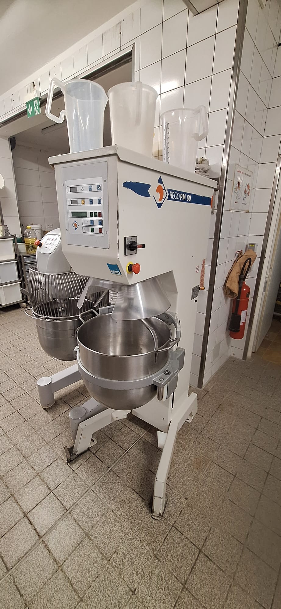 Planetenrührmaschine Rego 60 Liter (leichter Defekt)